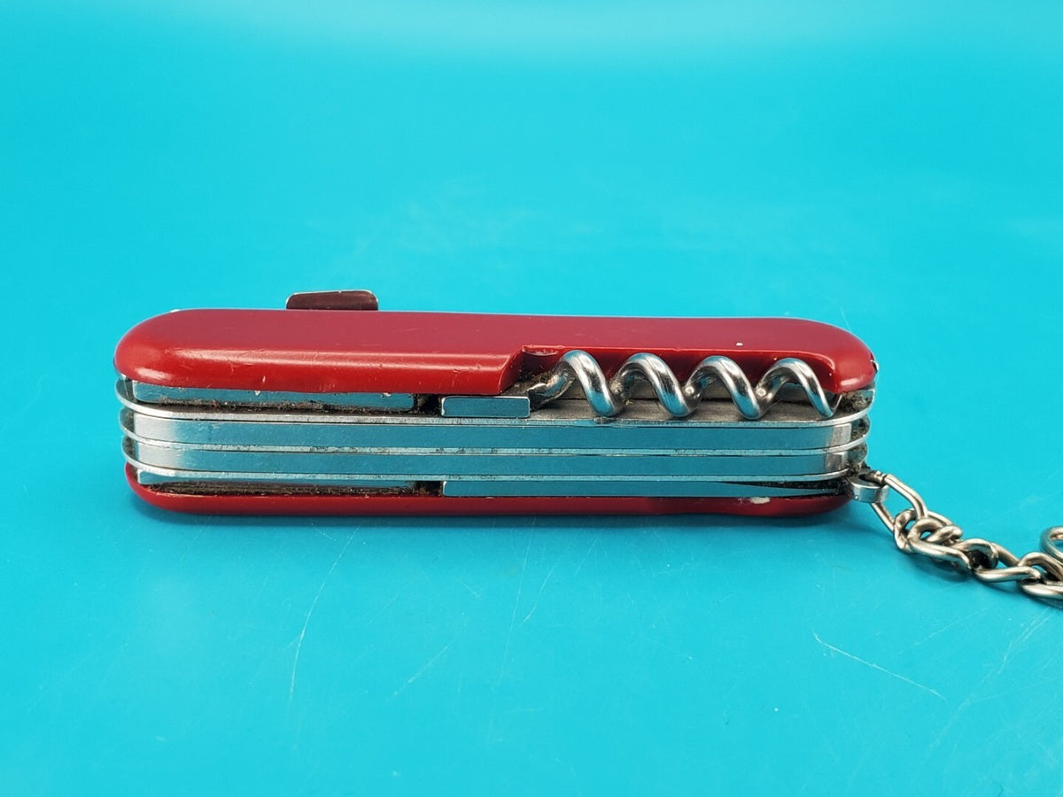 Wenger Nomad 85mm Red Swiss Army Knife Multi Tool!