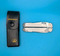 Leatherman Wave Multi Tool! Stainless! Retired! Free Shipping! With Sheath!