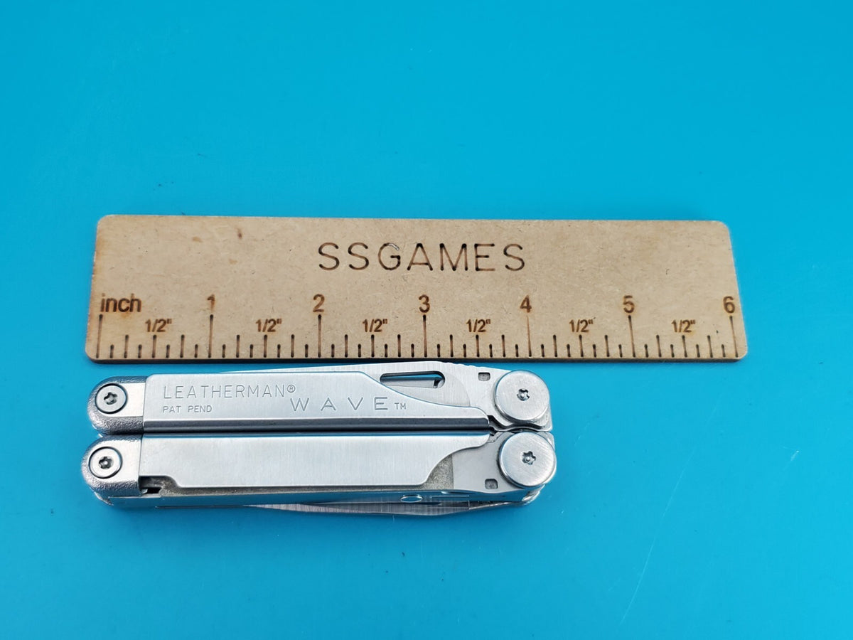 Leatherman Wave Original Vintage Retired, Dated 0502 (May, 2002) with Sheath