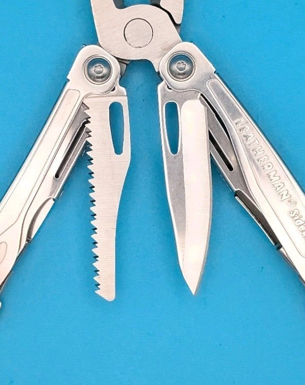 Leatherman Sidekick Multi-Tool, Knife, Pliers, Saw, Stainless! With Sheath!