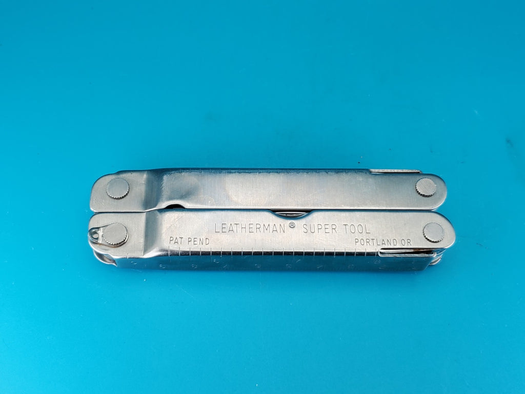 LEATHERMAN Super TOOL Multi Function Tool PLIERS, Stainless! 09/95 DATE