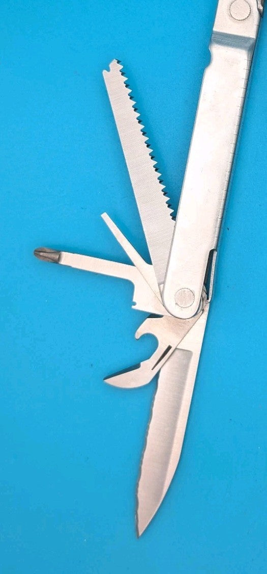 LEATHERMAN Super TOOL Multi Function Tool PLIERS, Stainless! 08/95 DATE