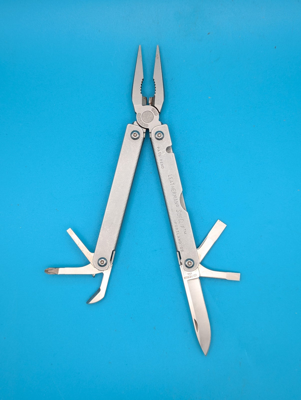 Leatherman SideClip Multi-Tool! 06/97 DATE STAMP! RARE! WITH SHEATH!