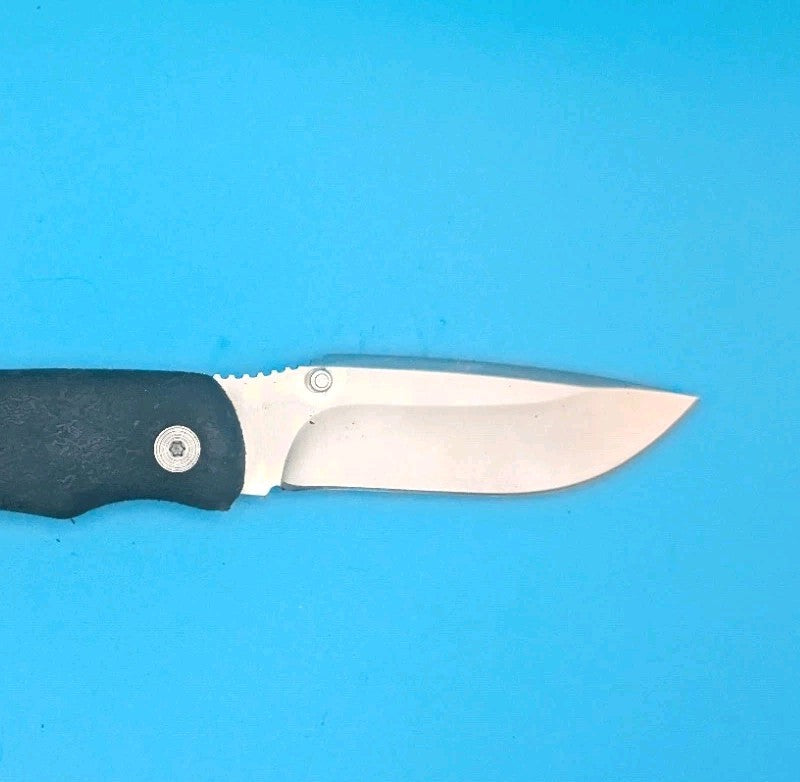 Outdoor Edge Black Handle Lockback Folding Pocket Knife Used