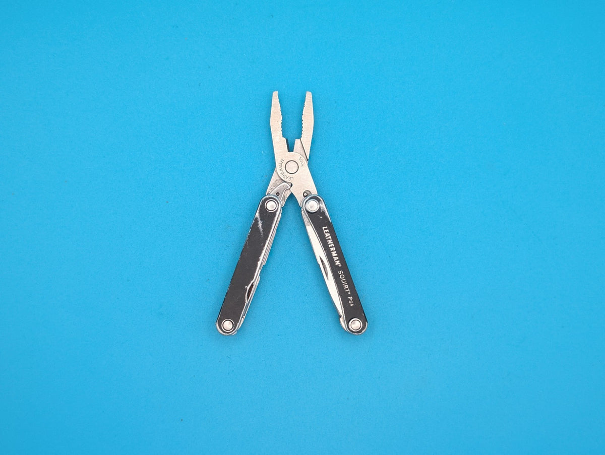 Leatherman SQUIRT PS4 Multi-Tool With Pliers Scissors Knife BLACK!