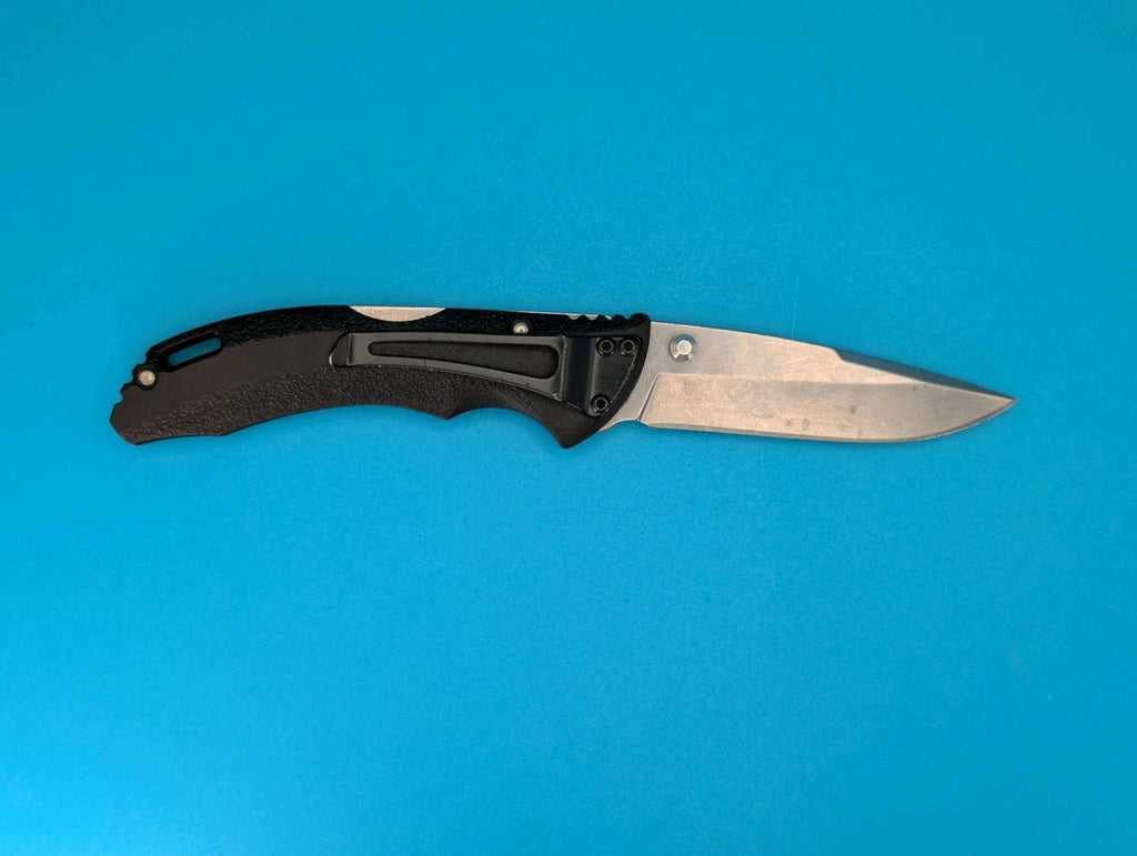 Buck USA 285 Black Handle Lockback Folding Pocket Knife!
