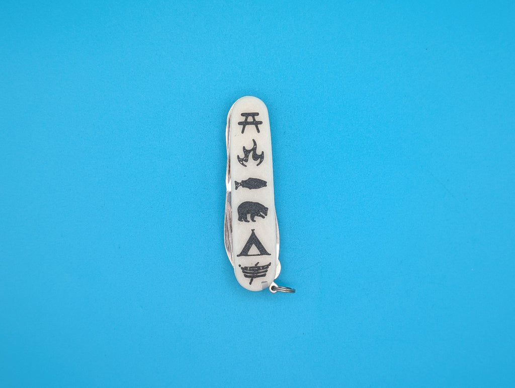Custom Victorinox Fieldmaster Glow in the Dark Swiss Army Knife Multi Tool!