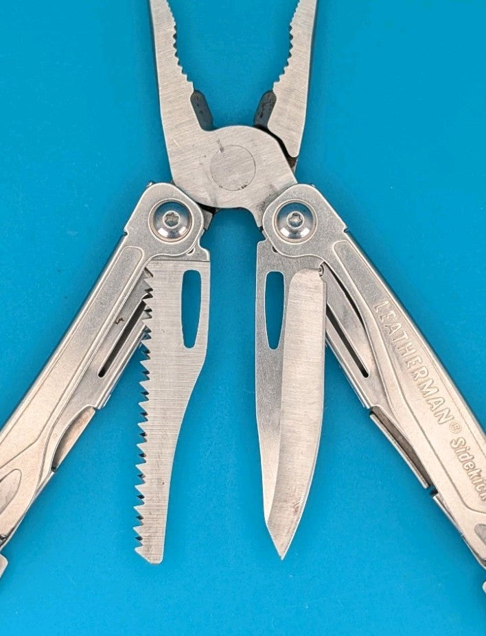 Leatherman Sidekick Multi-Tool, Knife, Pliers, Saw, Stainless!
