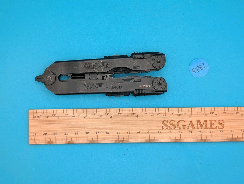 Gerber Diesel Multi Plier Multi-Tool! BLACK! WITH SHEATH!