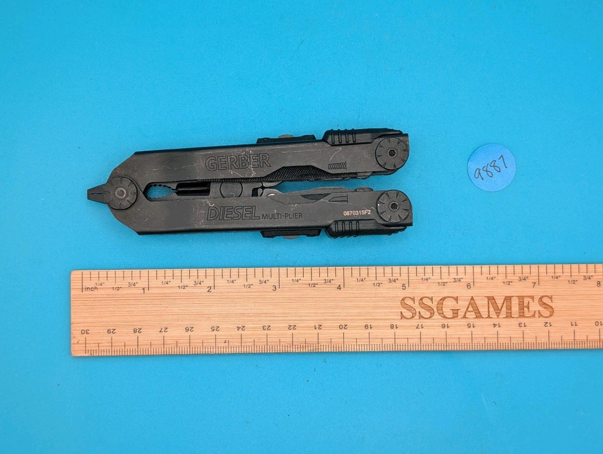 Gerber Diesel Multi Plier Multi-Tool! BLACK! WITH SHEATH!