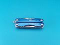Leatherman "Squirt S4" Stainless Steel Multi Tool! BLUE!