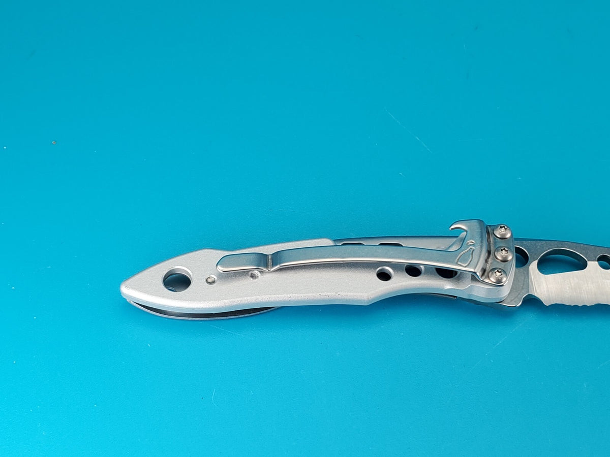 Leatherman Skeletool KBX Pocket Knife w/ Bottle Opener, SILVER!