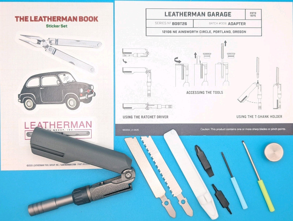 Leatherman Garage Batch #009 Adapter Limited Edition -  BRAND NEW!