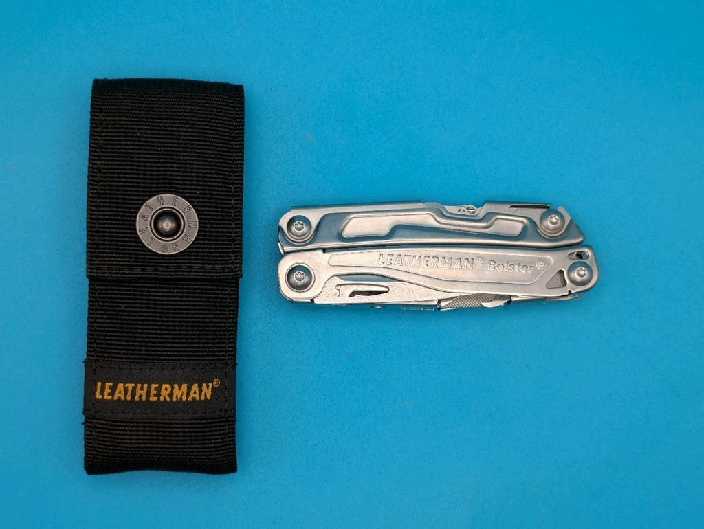 Leatherman Bolster 13 Tool Stainless Steel Multi-Tool! With Sheath! *AD&C*