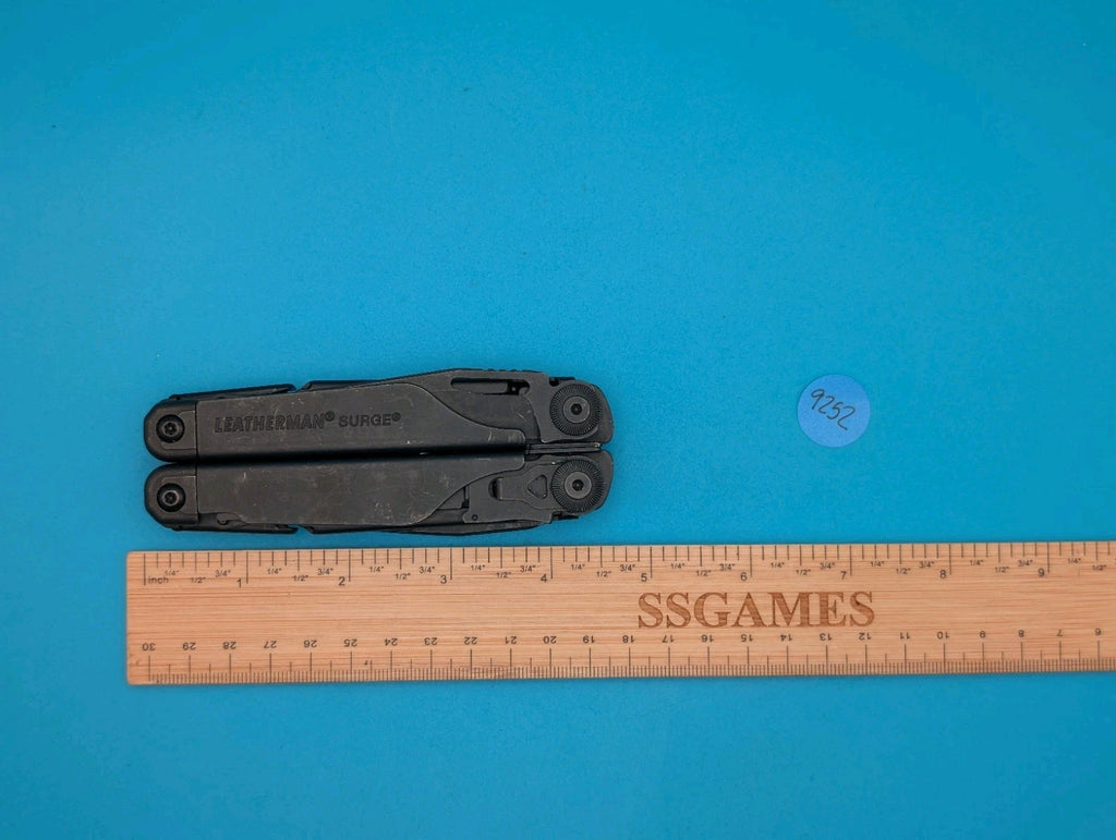 Leatherman Surge Heavy Duty Multi-Tool! GOOD WORKING CONDITION! BLACK OXIDE!