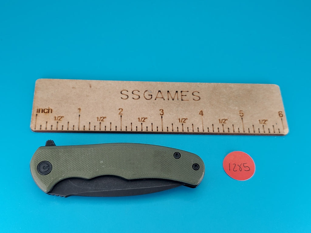 CIVIVI Mini Praxis Folding Pocket Knife, 2.98" D2 Steel Blade G10 Handle