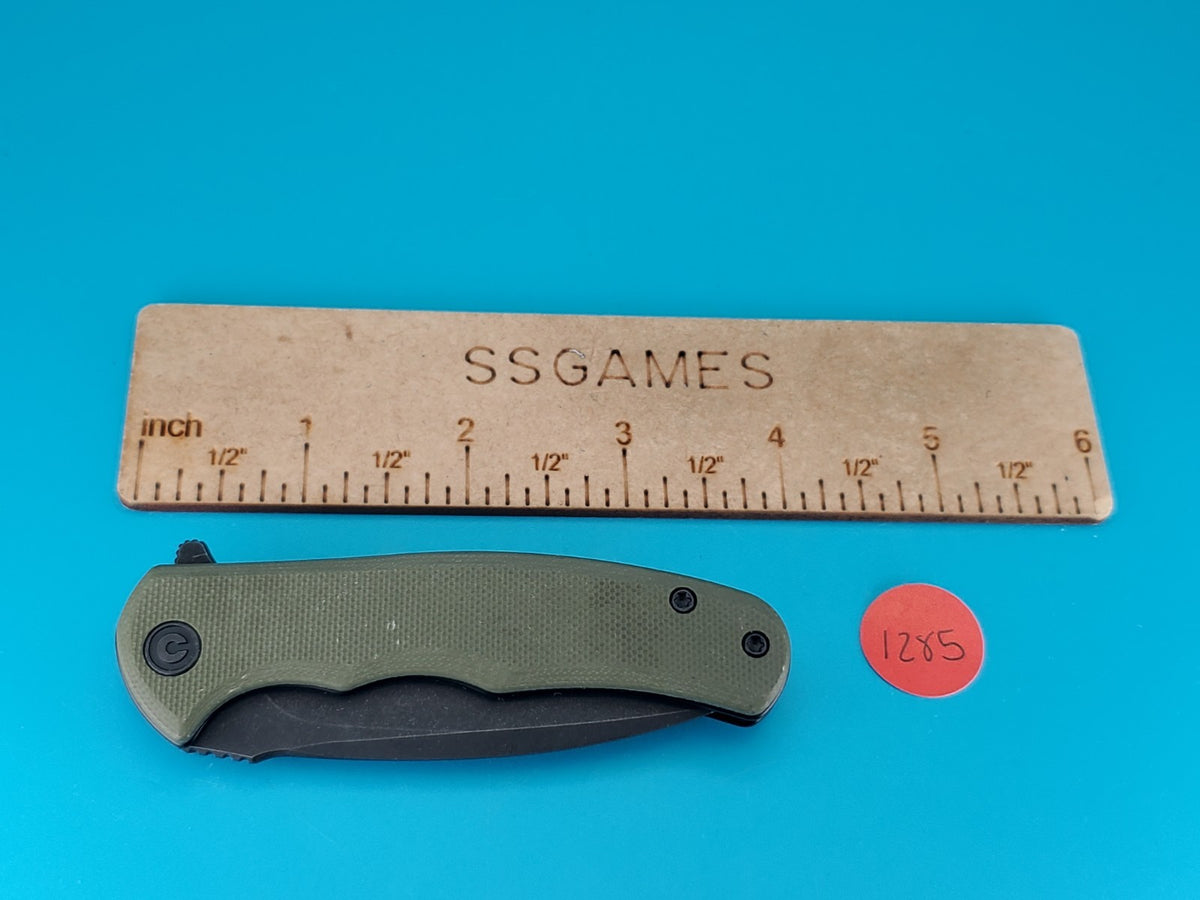 CIVIVI Mini Praxis Folding Pocket Knife, 2.98" D2 Steel Blade G10 Handle