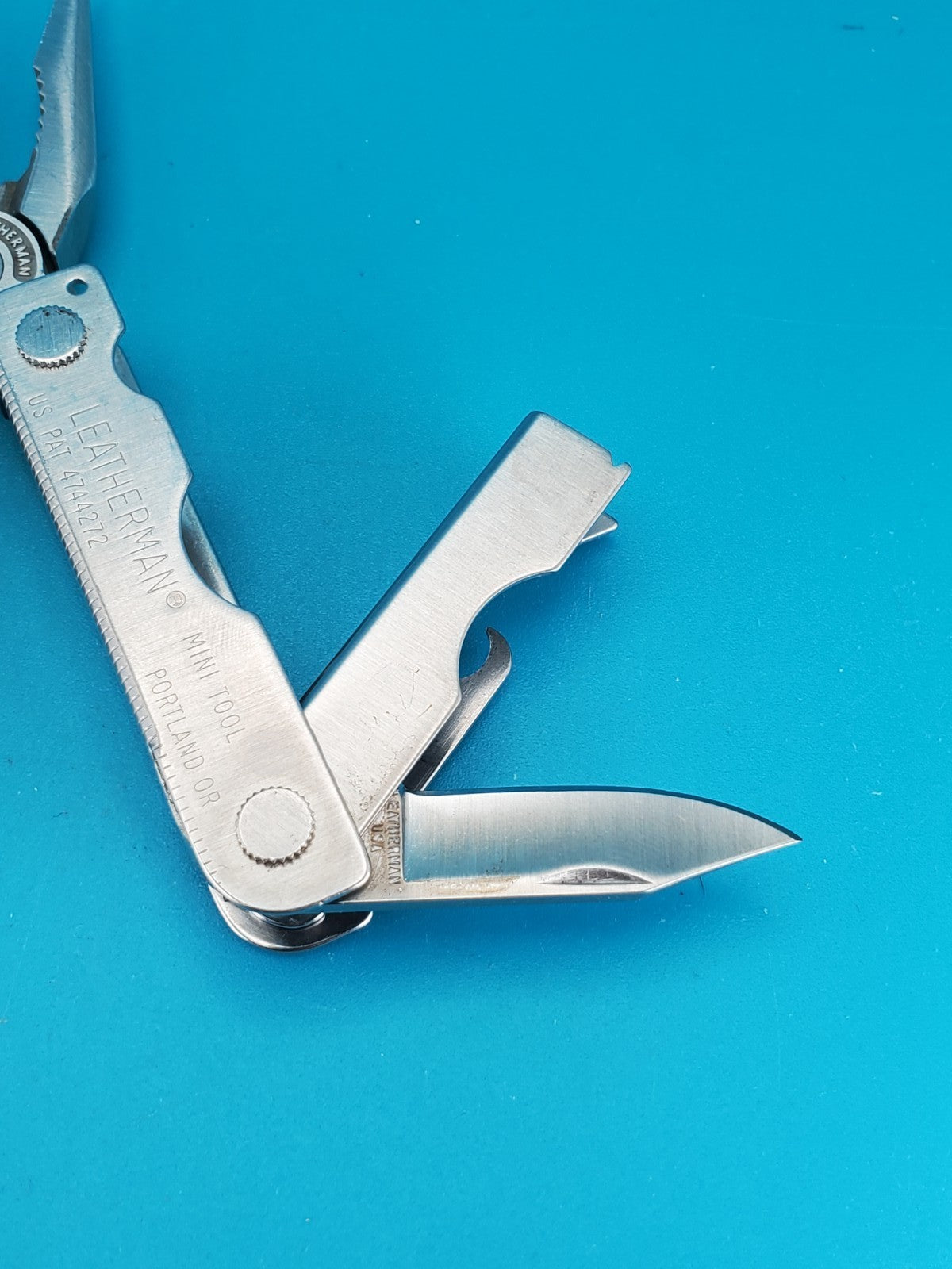 Vintage Leatherman Mini Tool! Portland, Oregon, USA! 07/97 DATE STAMP!
