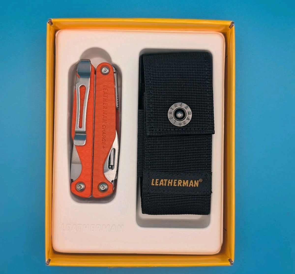 Leatherman Charge+ Orange G10 S30V Multi-Tool, USA, 2021 Production Date