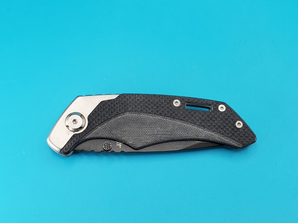 Gerber CONTRAST Manual Open Plain Edge Blade Pocketknife!