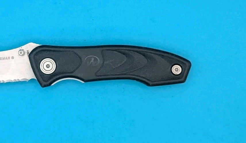 Leatherman C301 Combo Edge Liner Lock Folding Pocket Knife!