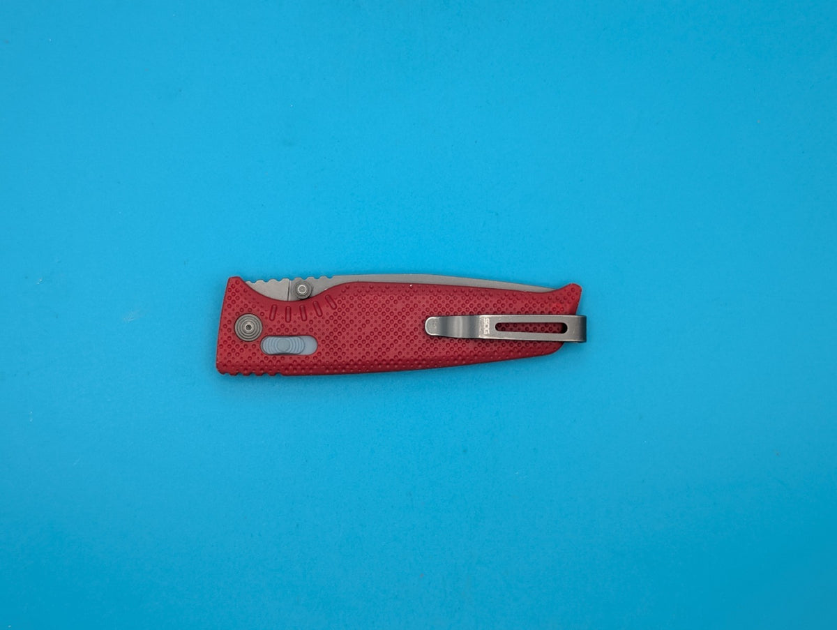 SOG Altair XR Canyon Red CRYO 154CM Folding Knife