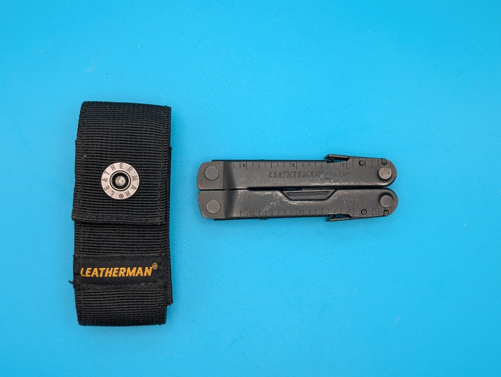 Leatherman Rebar Multi-Tool, Black Oxide with Sheath