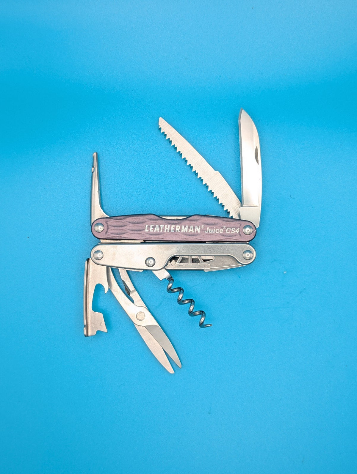 Leatherman Juice CS4 Multi Tool! Retired! Granite Gray!