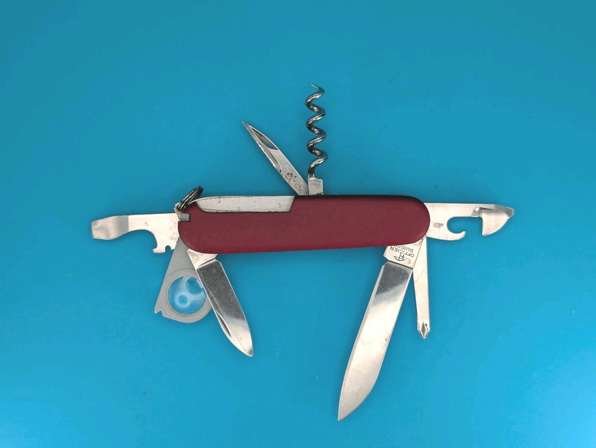 Victorinox Passenger Swiss Army Knife Multi Tool! Red!