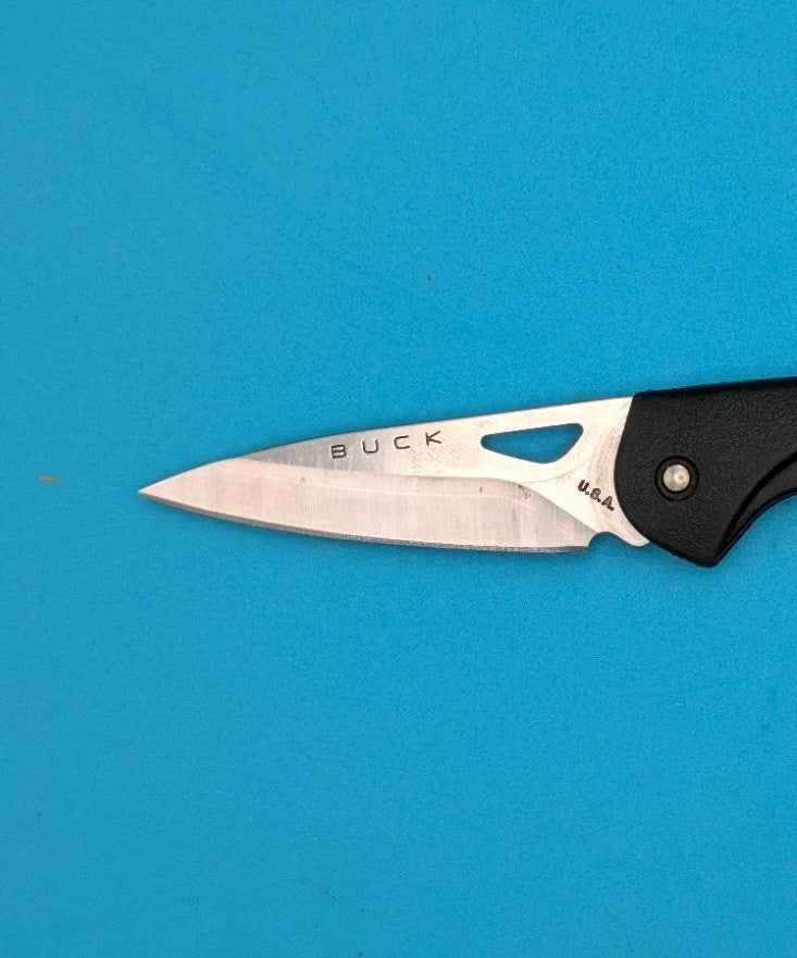 Buck Access 463 Lockback Plain Edge Folding Pocket Knife!
