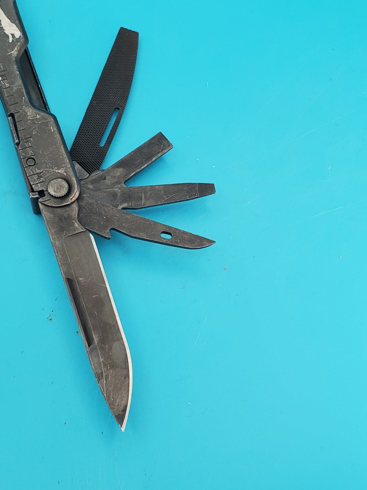 Leatherman Rebar Multi-Tool, Black Oxide, Puma on Handle