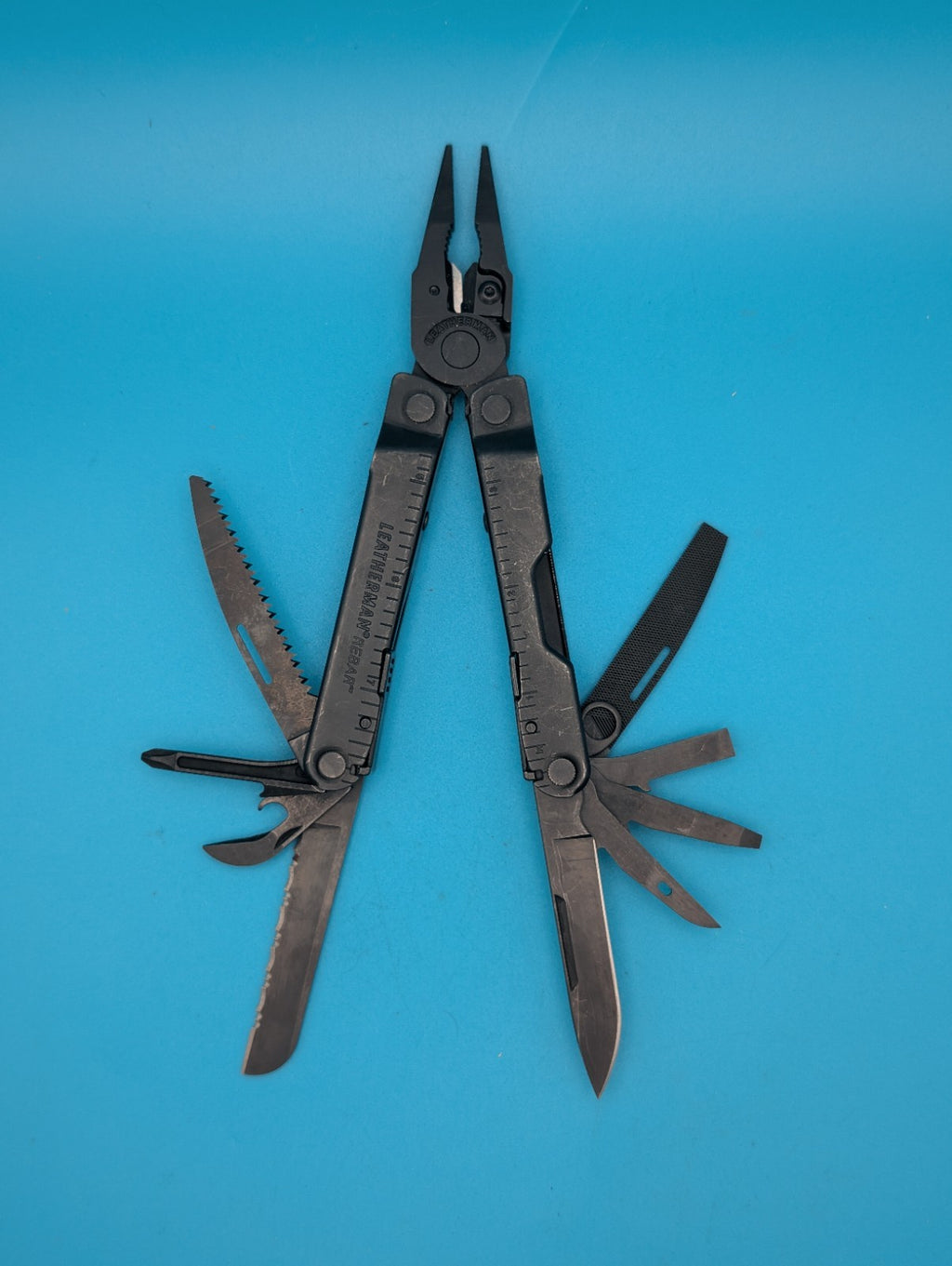 Leatherman Rebar Multi-Tool! Free Shipping! BLACK OXIDE!