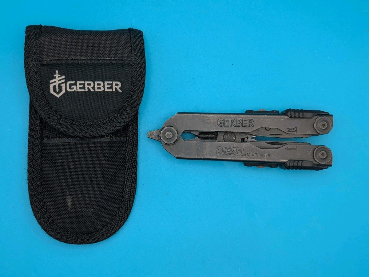 Gerber Diesel Multi Plier Multi-Tool! BLACK! WITH SHEATH!