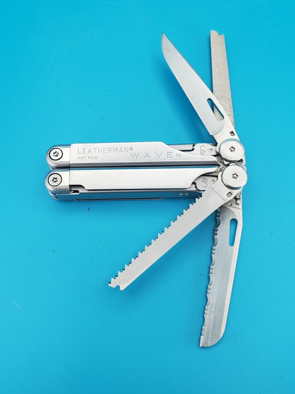 Leatherman Wave Original Vintage Retired, Dated 0502 (May, 2002) with Sheath
