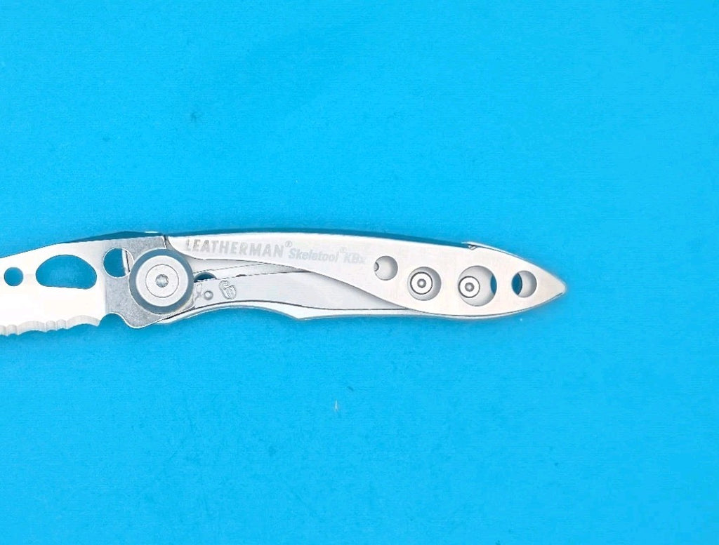 Leatherman Skeletool KBx Pocket Knife w/ Bottle Opener, Silver