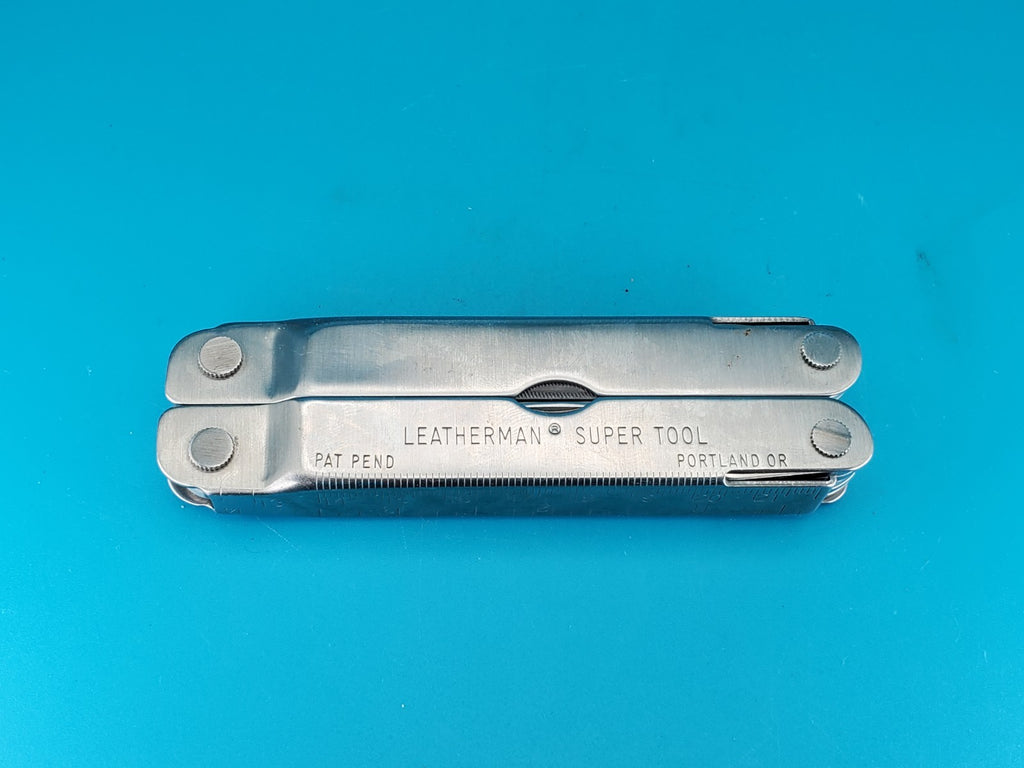 LEATHERMAN Super TOOL Multi Function Tool PLIERS, Stainless! 09/95 DATE