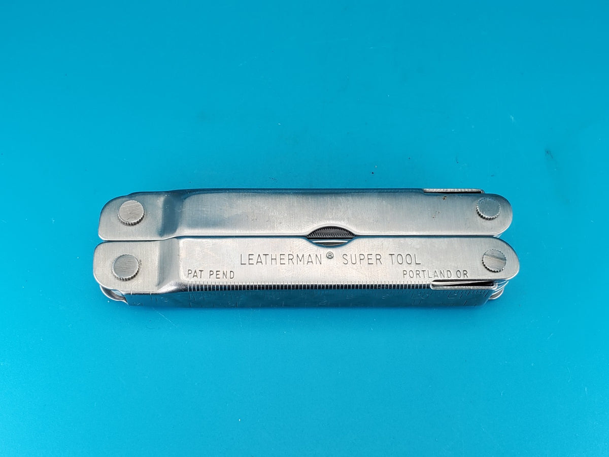 LEATHERMAN Super TOOL Multi Function Tool PLIERS, Stainless! 09/95 DATE
