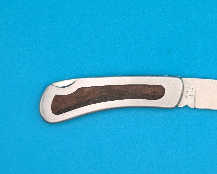 Vintage Silver Monarch C. I. 501 Pocket Knife Compass Industries CI Japan