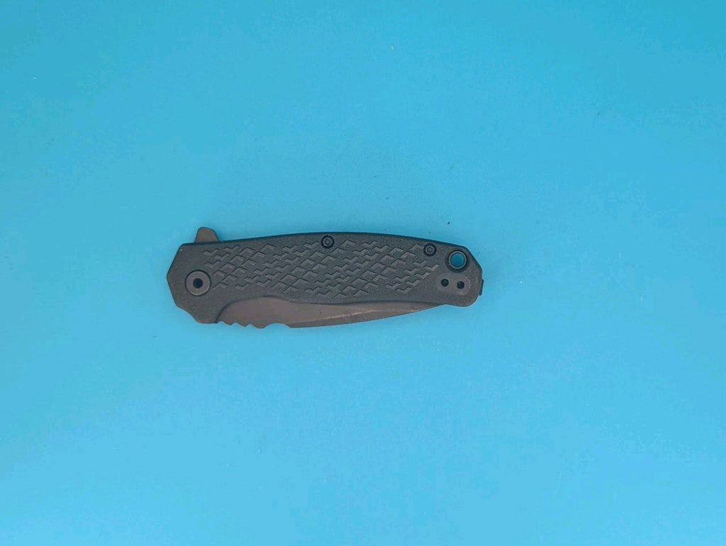 Kershaw Knives Conduit Liner Lock 1407 Black GFN Stainless Pocket Knife!