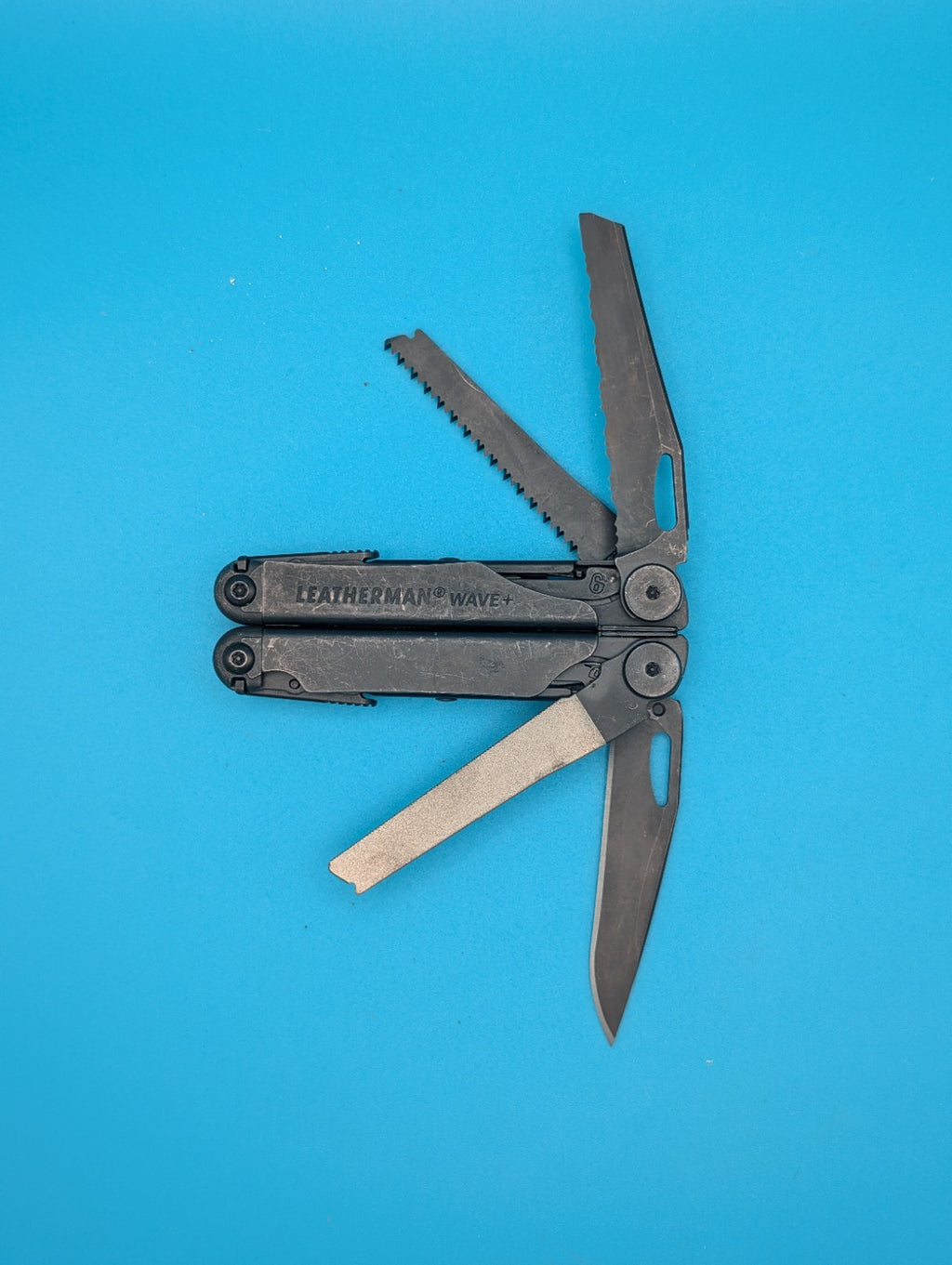 Leatherman Wave Plus Multi-Tool, Black Oxide, J. Overacker