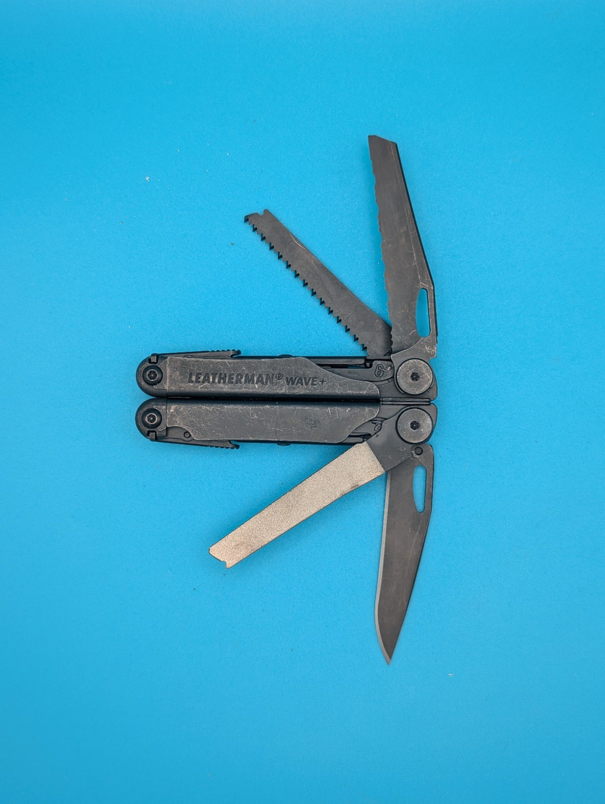 Leatherman Wave Plus + Multi-Tool! FAST SHIPPING! BLACK OXIDE! *J. OVERACKER*