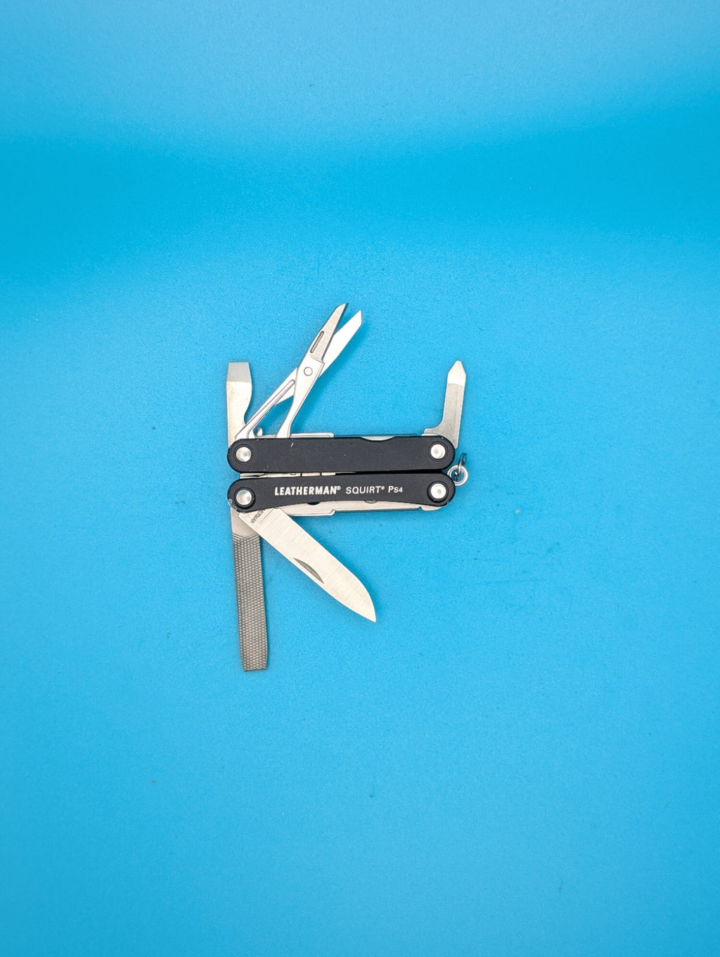 Leatherman SQUIRT PS4 Multi-Tool With Pliers Scissors Knife BLACK!