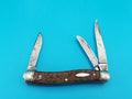 Camillus New York USA #69 Premium Stock Knife Jigged Bovine Bone 1950’s Era