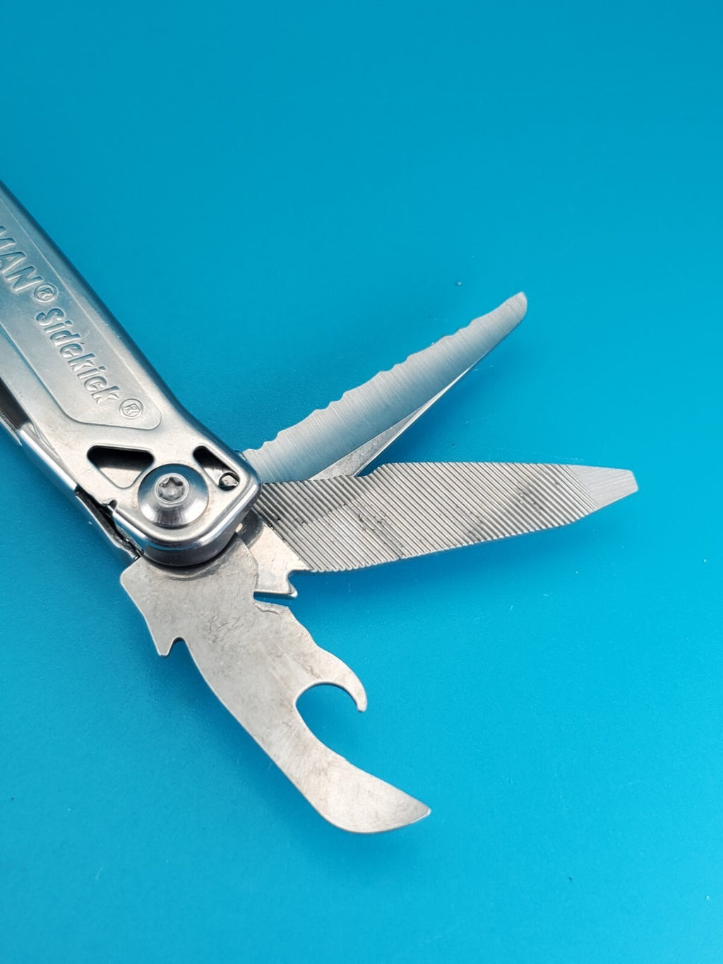 Leatherman Sidekick Multi-Tool, Knife, Pliers, Saw, Stainless!