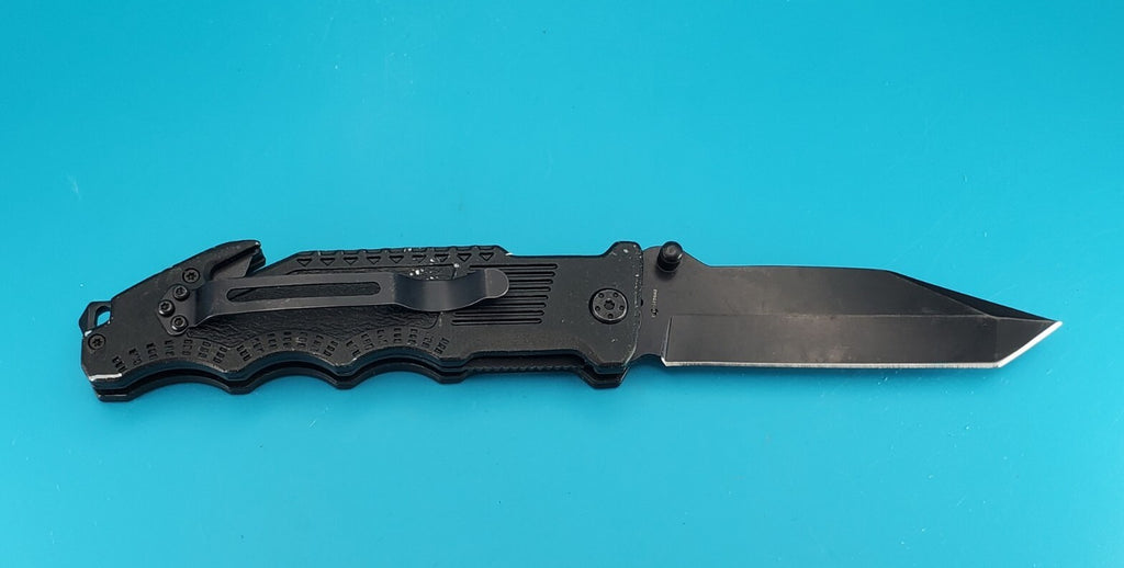 Smith & Wesson Border Guard Liner Lock Plain Edge Folding Pocket Knife!