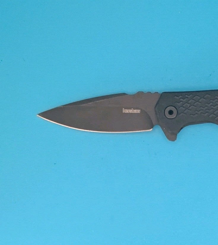 Kershaw Knives Conduit Liner Lock 1407 Black GFN Stainless Pocket Knife!