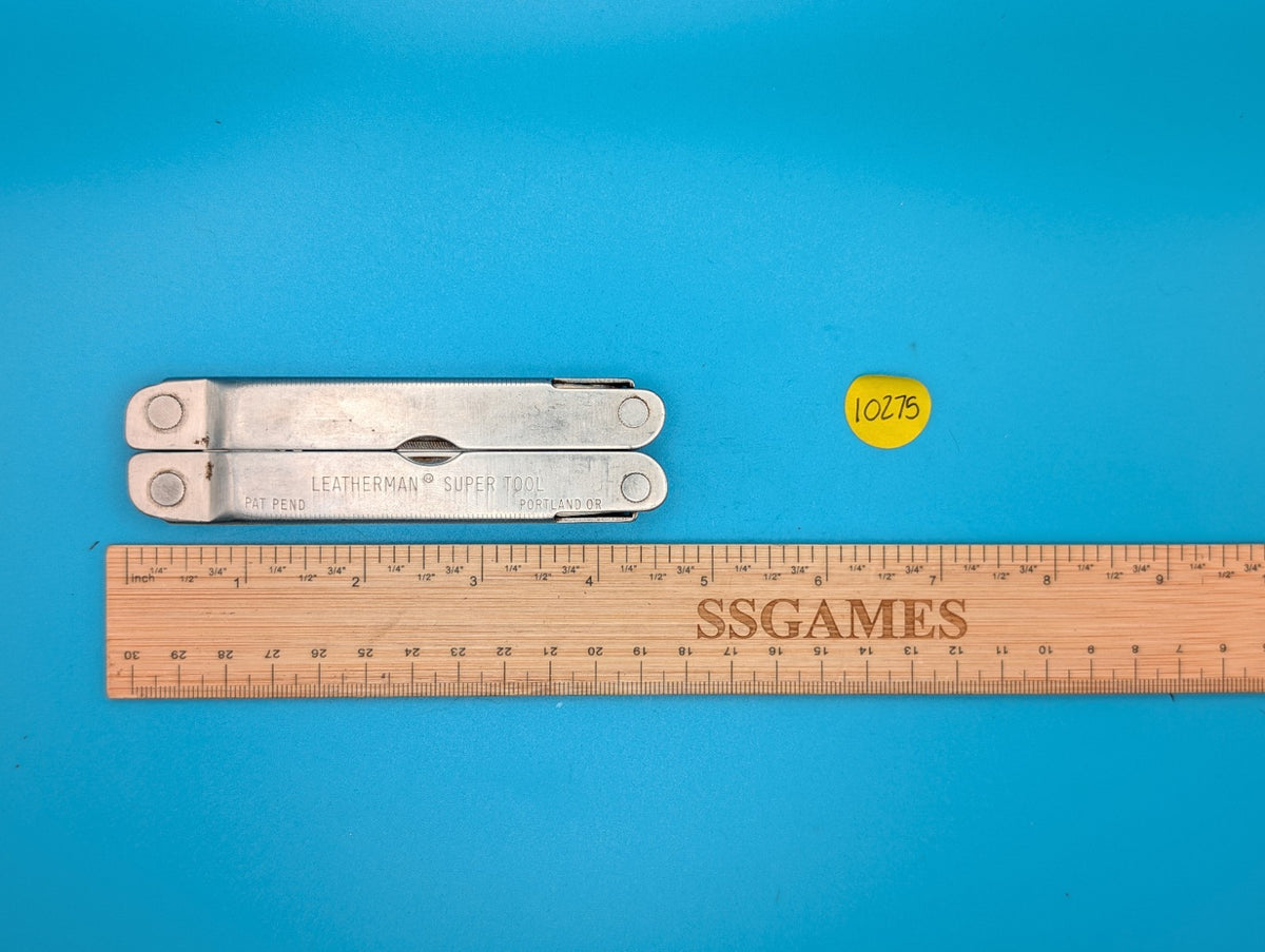 LEATHERMAN Super TOOL Multi Function Tool PLIERS, Stainless! 10/95 DATE