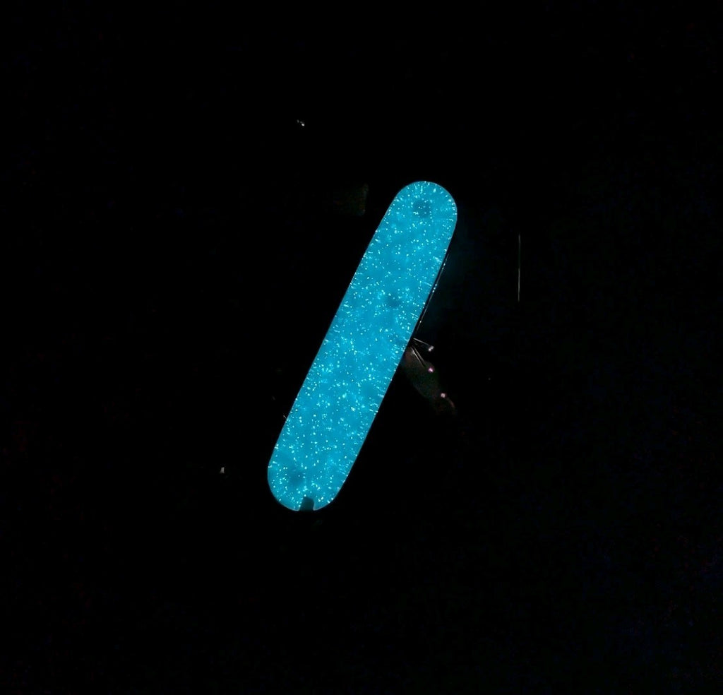 Custom Victorinox SwissChamp Firefly Blue Glow in the Dark Knife Multi-Tool!