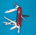 Vintage Victorinox Victoria Red Fisherman Swiss Army Knife Multi Tool!