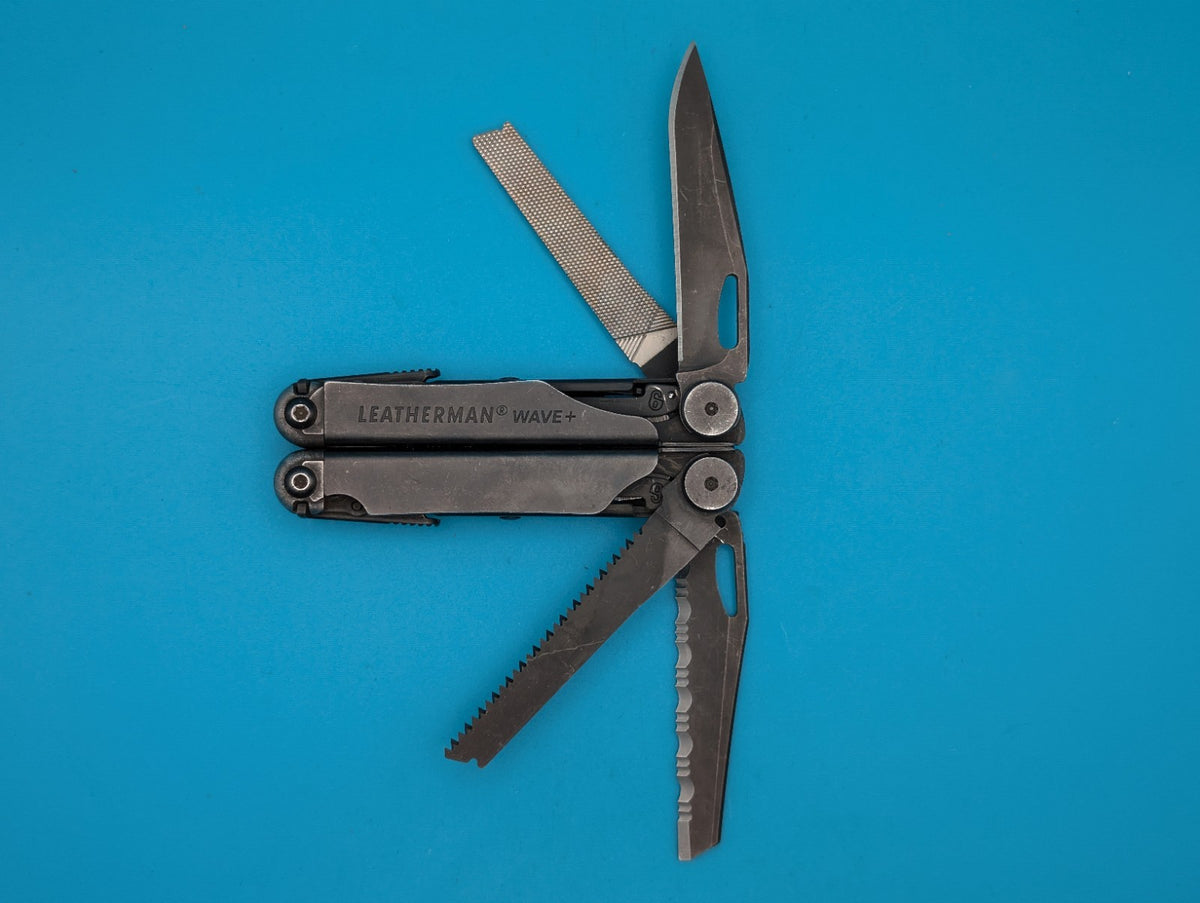 Leatherman Wave Plus + Multi-Tool! FAST SHIPPING! BLACK OXIDE!